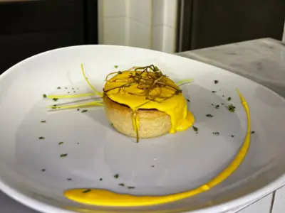 Il flan di porri della Casa Cantoniera